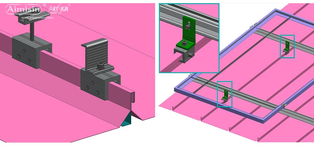 aluminum solar clamp