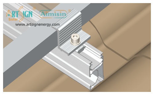 ART SIGN Solar panel end clamps AS-DEC