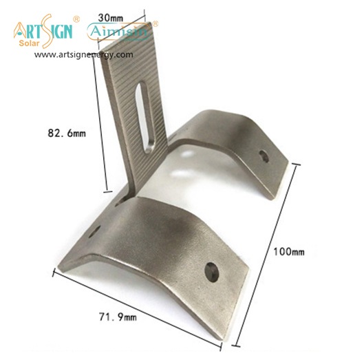ART SIGN solar aluminium structure klip lock AS-RH-03