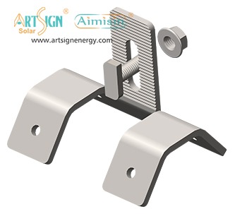 ART SIGN solar aluminium structure klip lock AS-RH-03 with T bolt