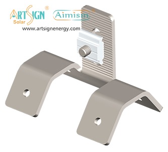 ART SIGN solar aluminium structure klip lock AS-RH-03 with D nut