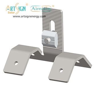 ART SIGN solar aluminium structure klip lock AS-RH-03 with X nut