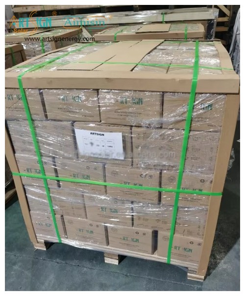 ART SIGN solar aluminium structure klip lock AS-RH-03 package
