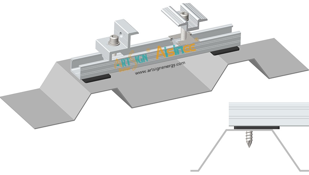 ART SIGIN aluminium rail solar AS-DR-07B