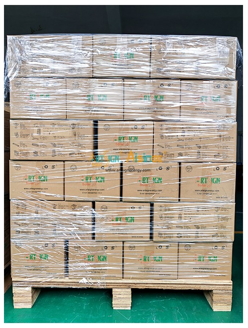 ART SIGN aluminum solar mount rail jointer AS-CRS-01 package