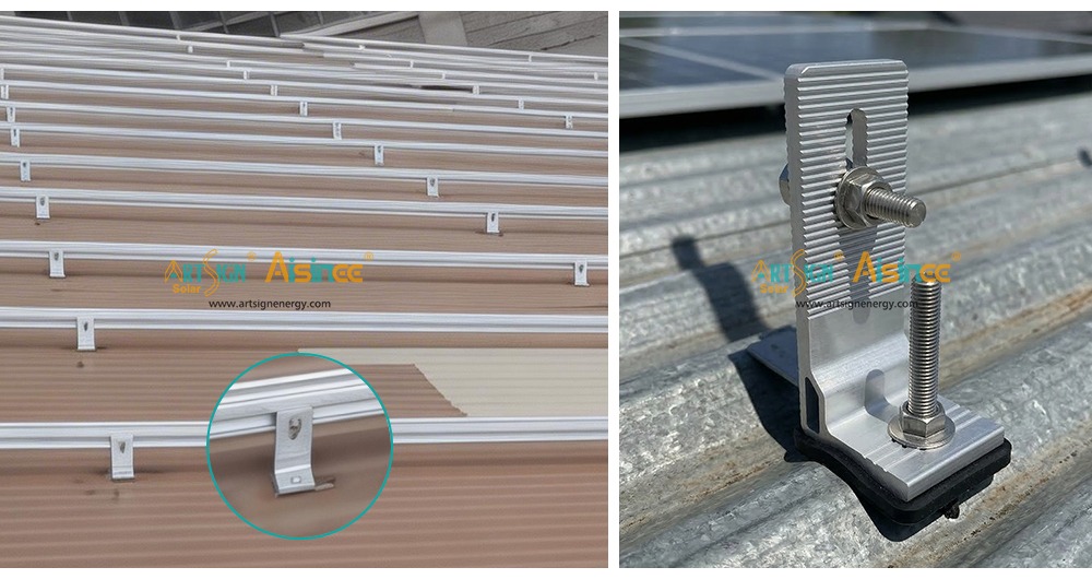 solar rack roof mount case study