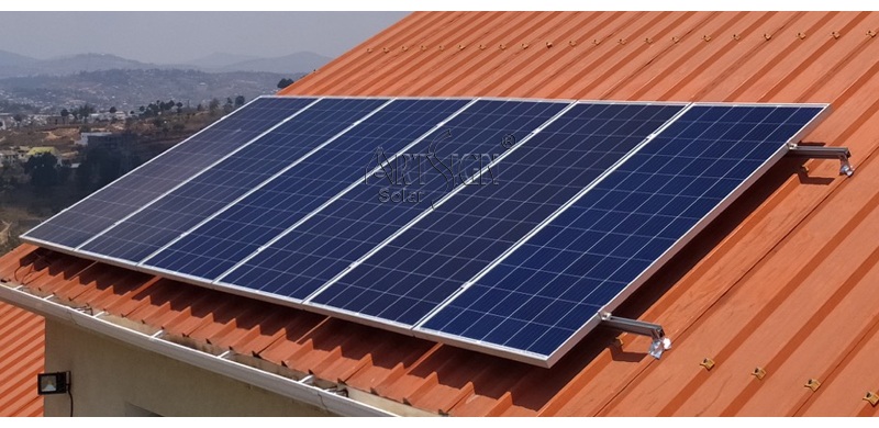 solar panel support structures