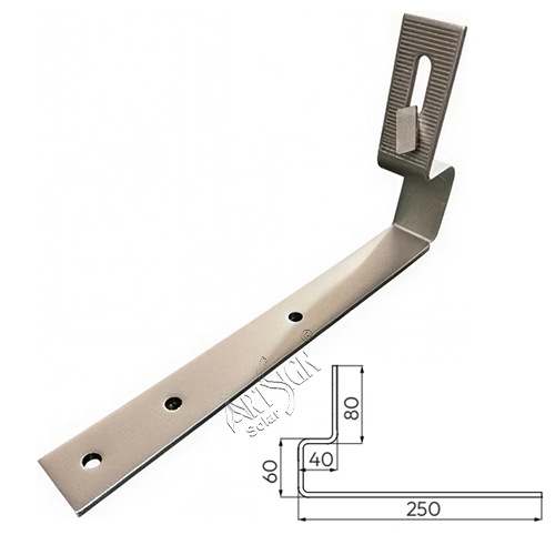 solar bracket tile roof