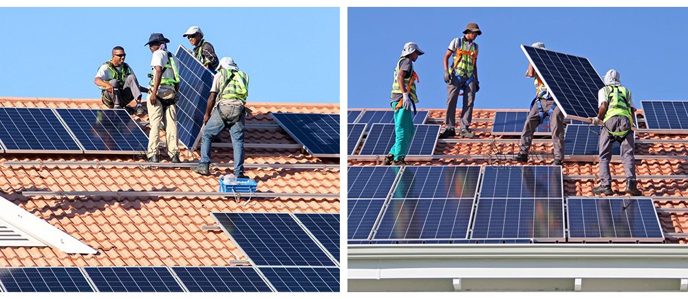 tile roof solar clamp