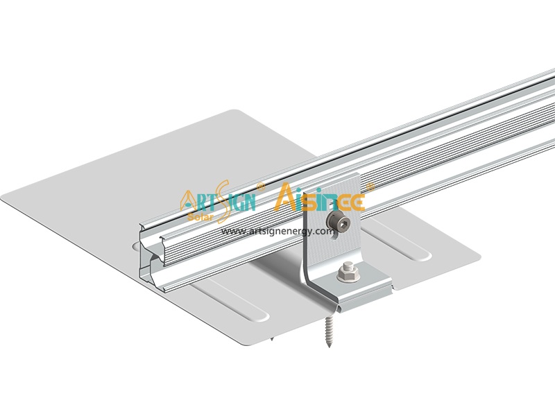 Новый алюминиевый кронштейн с Г-образными ножками для крепления солнечных батарей на крыше | Artsign