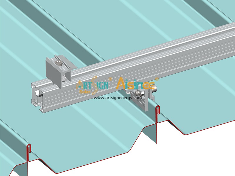 Алюминиевый фальцевый кровельный зажим AS-ARH-31 | ART SIGN