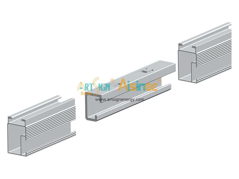 Соединитель для рельса CR Rail 02# для системы крепления солнечных панелей | Art Sign