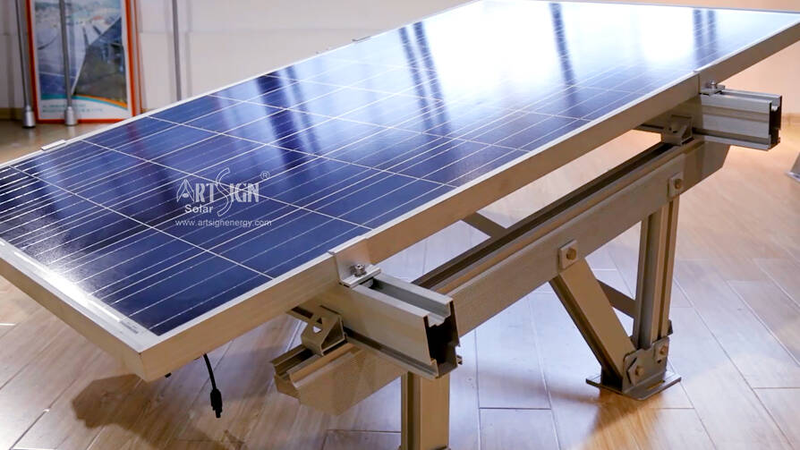 искусство SIGN ™ руководство по установке наземной системы солнечных батарей