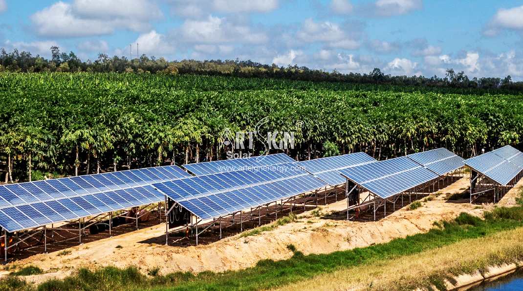 Солнечная панель алюминиевая наземная система монтажа с Австралией Уверенная навязки Фонд. 