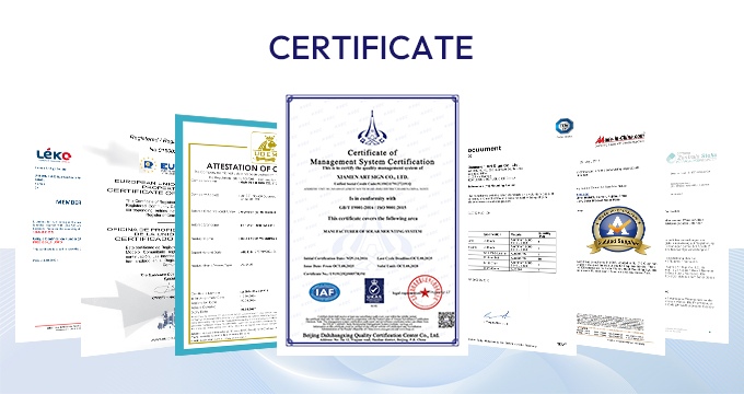 Расширяет глобальный охват с помощью современных систем крепления солнечных батарей для устойчивого будущего | Art Sign