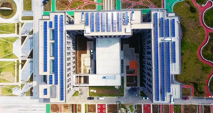 Красиво! Эти университеты установке солнечных электростанций!