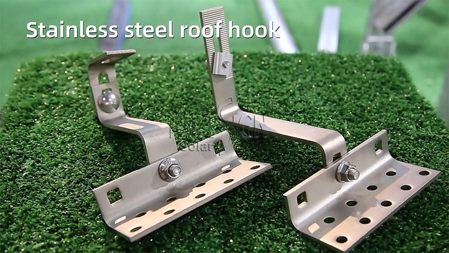 Система крепления солнечных батарей на крышу